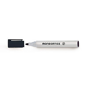 MONDOFFICE Remarx™ Rotulador de pizarra blanca, Tinta no permanente, Punta ojival de 1,5 a 3 mm, Negro MONDOFFICE Remarx™ Rotulador de pizarra blanca, Tinta no permanente, Punta ojival de 1,5 a 3 mm, Negro