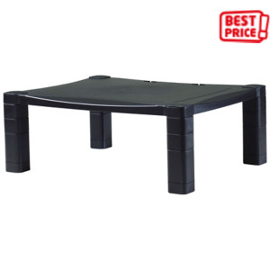 MONDOFFICE Supporto monitor regolabile Standard, Nero MONDOFFICE Supporto monitor regolabile Standard, Nero