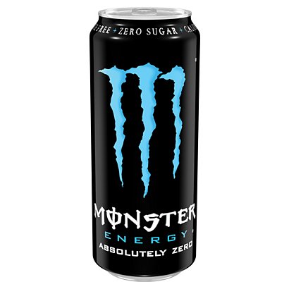 M MONSTER ENERGY Absolutely Zero Bebida enérgetica, 500 ml