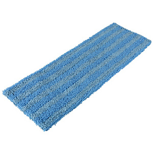 Mop microfibre pour système de lavage à plat à languettes Mop microfibre pour système de lavage à plat à languettes