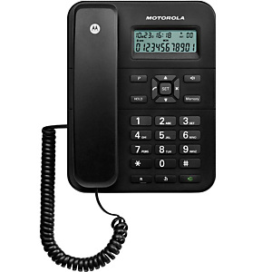 Motorola CT202 Teléfono de sobremesa Negro