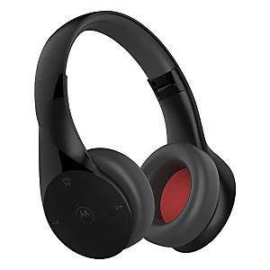 Motorola Moto XT500 Auriculares inalámbricos, Bluetooth 5.0, con micrófono, circumaurales, negro