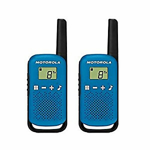 MOTOROLA, Ricetrasmittenti, T42 walkie talkie blu, 59T42BLUEPACK