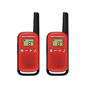 MOTOROLA, Ricetrasmittenti, T42 walkie talkie rosso, 59T42REDPACK