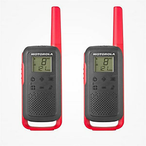 MOTOROLA, Ricetrasmittenti, T62 walkie talkie rosso, 59T62REDPACK
