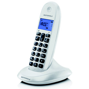 Motorola Serie C10 Modelo C1001 Teléfono inalámbrico Negro