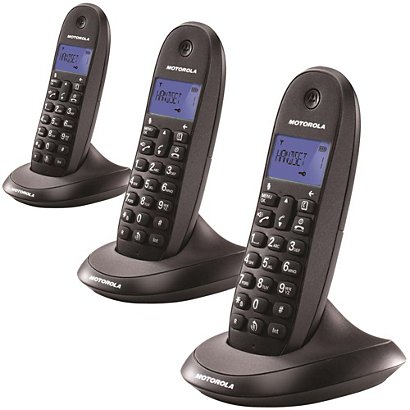 Motorola Serie C10 Modelo C1003 Teléfono inalámbrico Negro - 1