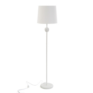 Lámpara de pie Noblo, pantalla blanca, 35 x 149 cm. Lámpara de pie Noblo, pantalla blanca, 35 x 149 cm.