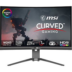 Msi MAG 275CQRF QD, 68,6 cm (27''), 2560 x 1440 Pixeles, Wide Quad HD, 1 ms, Negro MAG 275CQRF-QD Msi MAG 275CQRF QD, 68,6 cm (27''), 2560 x 1440 Pixeles, Wide Quad HD, 1 ms, Negro MAG 275CQRF-QD