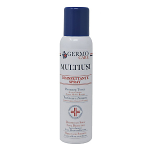 Multi Disinfettante Spray Germo Care, Presidio Medico Chirurgico, Bomboletta 150 ml Multi Disinfettante Spray Germo Care, Presidio Medico Chirurgico, Bomboletta 150 ml