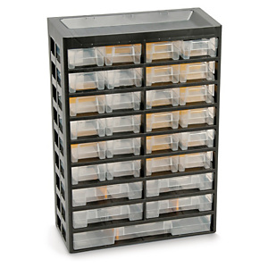 Multi-drawer small parts storage cabinets Multi-drawer small parts storage cabinets