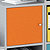 Multicolor Set 2 Antine, dimensioni 32,5 x 32,5 x 1,6 cm, colore Arancione - 2