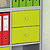 Multicolor Set 2 Cassetti e Retro, dimensioni 24 x 24 x 8,5 cm, Verde - 2