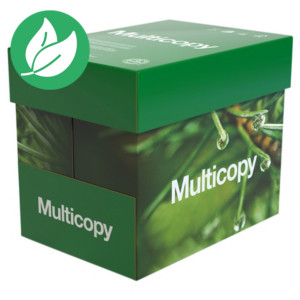 Multicopy Papier A4 blanc 80g éco-responsable - Boîte de 2500 feuilles Multicopy Papier A4 blanc 80g éco-responsable - Boîte de 2500 feuilles