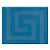 Nappe en papier damassé en rouleau de 1,18 x 25 m, coloris bleu vif - 2