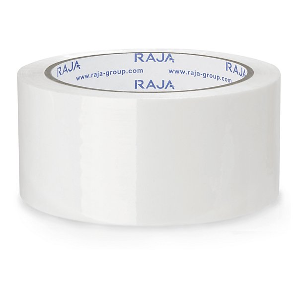 Nastri adesivi polipropilene silenzioso 28 micron trasparenti RAJA 48mm x 66m (mini confezione) - 5