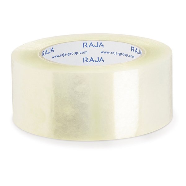 Nastri adesivi polipropilene silenzioso 28 micron trasparenti RAJA 48mm x 66m (mini confezione) - 4
