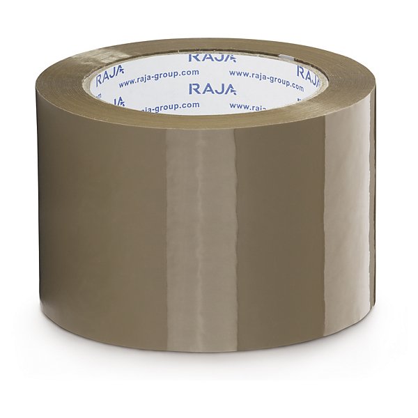 Nastri adesivi polipropilene silenzioso 28 micron trasparenti RAJA 48mm x 66m (mini confezione) - 6