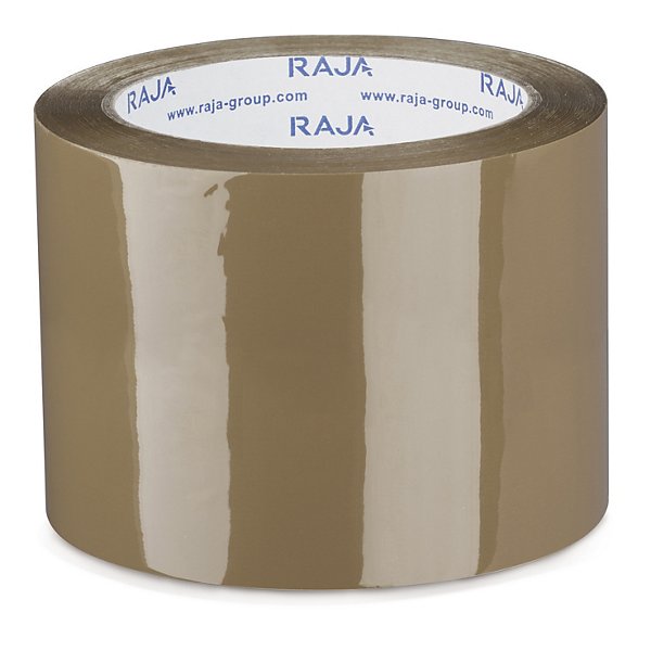 Nastri adesivi polipropilene silenzioso 35 micron avana RAJA 50mm x 132m - 2