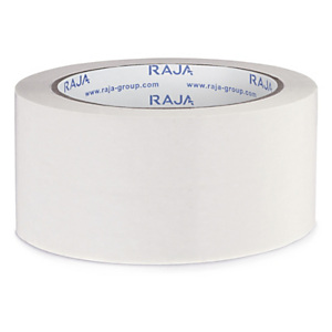 Nastro adesivo bianco in PVC 32 micron RAJA - RAJA