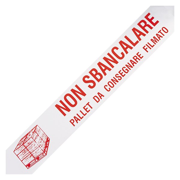 Nastro adesivo di spedizione in PVC 32 micron bianco RAJA - 4