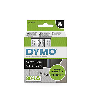 Nastro DYMO D1 trasparente per etichettatrice Label Manager