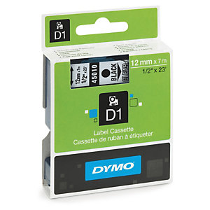 Nastro DYMO D1 trasparente per etichettatrice Label Manager