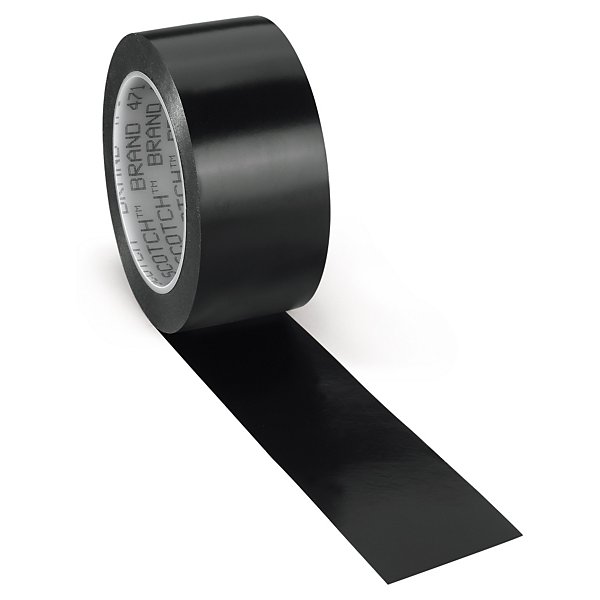 Nastro vinile industriale nero 50mm x 33m 3M - 5