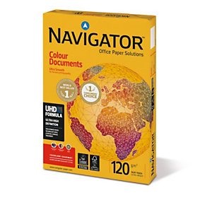 Navigator Colour Documents Papel Blanco A4 120 gr 250 hojas