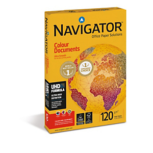Navigator Colour Documents Papel multiusos blanco A4 120 g/m²<BR> Navigator Colour Documents Papel multiusos blanco A4 120 g/m²<BR>
