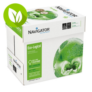 Navigator Eco-Logical Caja 5 paquetes Papel Blanco A4 75 gr 500 hojas Navigator Eco-Logical Caja 5 paquetes Papel Blanco A4 75 gr 500 hojas