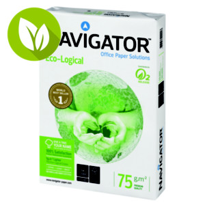 Navigator Eco-Logical Papel Blanco A3 75 gr 500 hojas