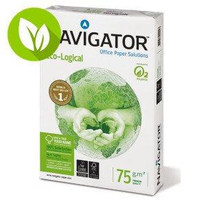 Navigator Eco-Logical Papel Blanco A4 75 gr 500 hojas