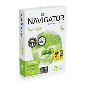 Navigator Ecological A4 75gsm White Paper 500 Sheet Reams