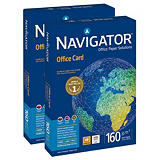 Navigator Office Card Carta multiuso A4 per Fax, Fotocopiatrici, Stampanti Laser e Inkjet, 160 g/m², Bianco (confezione 250 fogli) Navigator Office Card Carta multiuso A4 per Fax, Fotocopiatrici, Stampanti Laser e Inkjet, 160 g/m², Bianco (confezione 250 fogli)