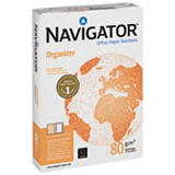 Navigator Organizer Papel Multifunción para Faxes, Fotocopiadoras, Impresoras Láser e Impresoras de Inyección de Tinta, perforado 4 orificios, Blanco A4 80 g/m² Navigator Organizer Papel Multifunción para Faxes, Fotocopiadoras, Impresoras Láser e Impresoras de Inyección de Tinta, perforado 4 orificios, Blanco A4 80 g/m²