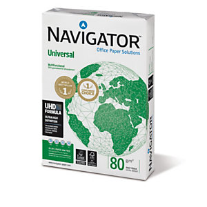 Navigator Papel Universal Blanco A3 80 g/m2 500 hojas