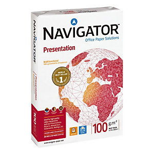 Navigator Papier A3 blanc 100g Présentation - Ramette de 500 feuilles