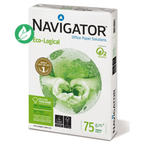 Navigator Papier A4 blanc Eco-Logical - 75g - Ramette de 500 feuilles