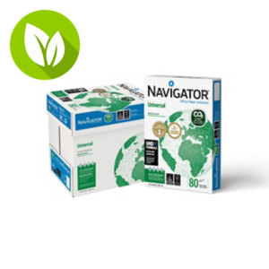 Navigator Universal CO2 Neutral Caja de 5 paquetes Papel A4 80 gr 500 hojas Navigator Universal CO2 Neutral Caja de 5 paquetes Papel A4 80 gr 500 hojas