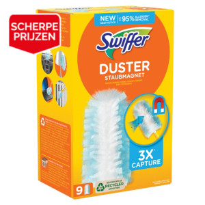 Navulling van 9 afstoffers Swiffer Duster XXL