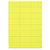 Neonfarbene Etiketten auf dem Bogen 210 x 148,5 mm gelb - 4