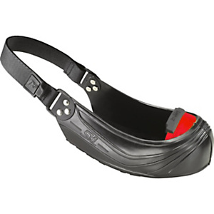 NERI Copriscarpa in gomma/PVC con puntale di sicurezza integrato, Taglia L (44-50), Nero con puntale Rosso (paio) NERI Copriscarpa in gomma/PVC con puntale di sicurezza integrato, Taglia L (44-50), Nero con puntale Rosso (paio)