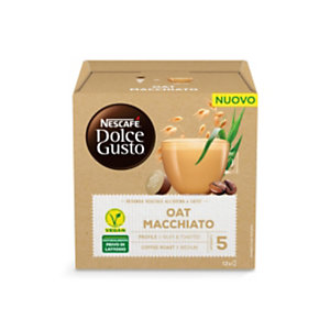 Nescafé Dolce Gusto Bevanda vegetale Avena e Caffè (confezione 12 capsule)