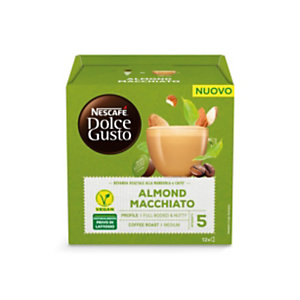 Nescafé Dolce Gusto Bevanda vegetale Mandorla e Caffè (confezione 12 capsule)