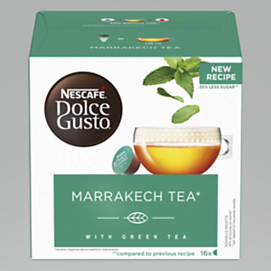 Nescafé Dolce Gusto boîte de 16 capsules Thé à la menthe Marrakech Nescafé Dolce Gusto boîte de 16 capsules Thé à la menthe Marrakech