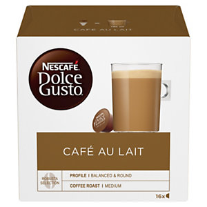 Nescafé Dolce Gusto Café con Leche Cápsulas de café, 16 dosis, 160 g