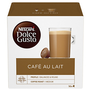 Nescafé Dolce Gusto Café con Leche Cápsulas de café, 16 dosis, 160 g Nescafé Dolce Gusto Café con Leche Cápsulas de café, 16 dosis, 160 g