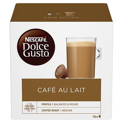 Nescafé Dolce Gusto Café con Leche Cápsulas de café, 16 dosis, 160 g - 1