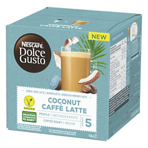 Nescafé Dolce Gusto Café au lait de coco - Boîte de 12 capsules